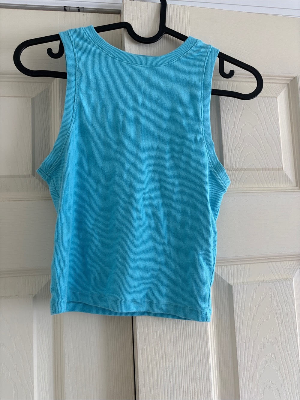Hollister Aqua Blue Ribbed Tank
